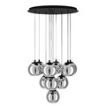 Eglo Ariscani klyngependel sort 10 lamper